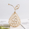 Crystal Luxe Fruit Collection Gold Rhinestone Figurine 2