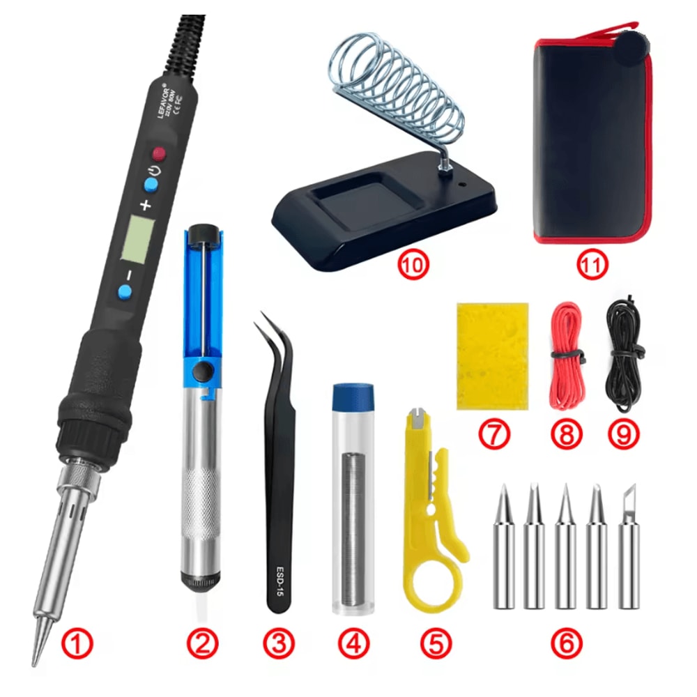 ProTemp 80W Digital Soldering Iron Kit With LCD Display 3