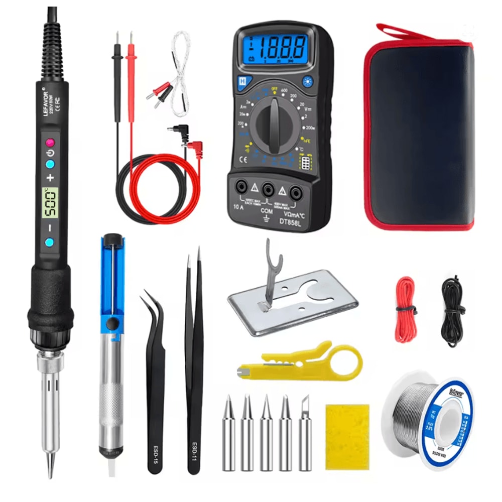 ProTemp 80W Digital Soldering Iron Kit With LCD Display 4