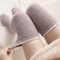 CozyFleece Thigh High Coral Fleece Socks For Women 2