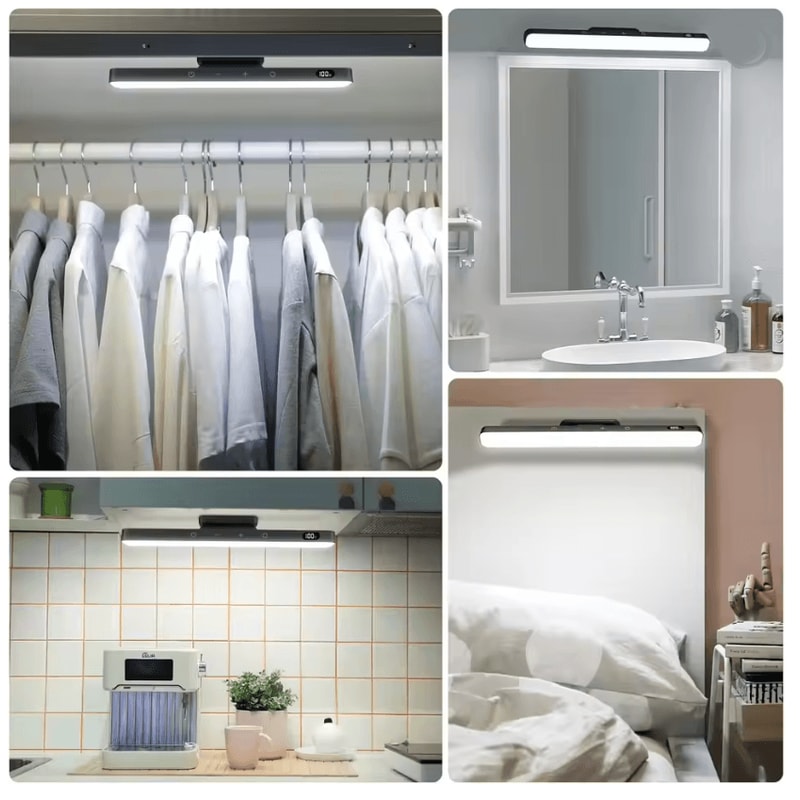 LumiGlow 5W Rechargeable Dimmable Makeup And Closet Light 1