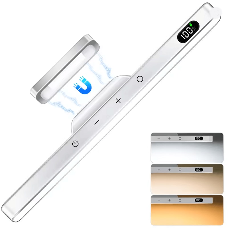 LumiGlow 5W Rechargeable Dimmable Makeup And Closet Light 3