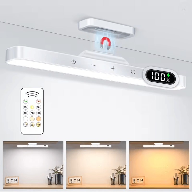 LumiGlow 5W Rechargeable Dimmable Makeup And Closet Light 6