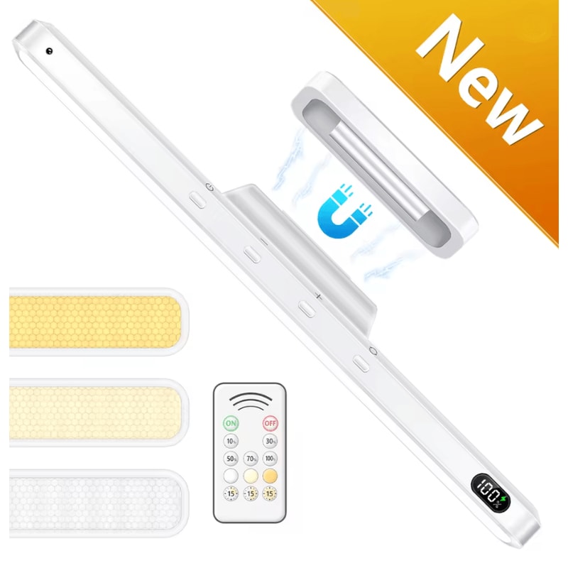 LumiGlow 5W Rechargeable Dimmable Makeup And Closet Light 8