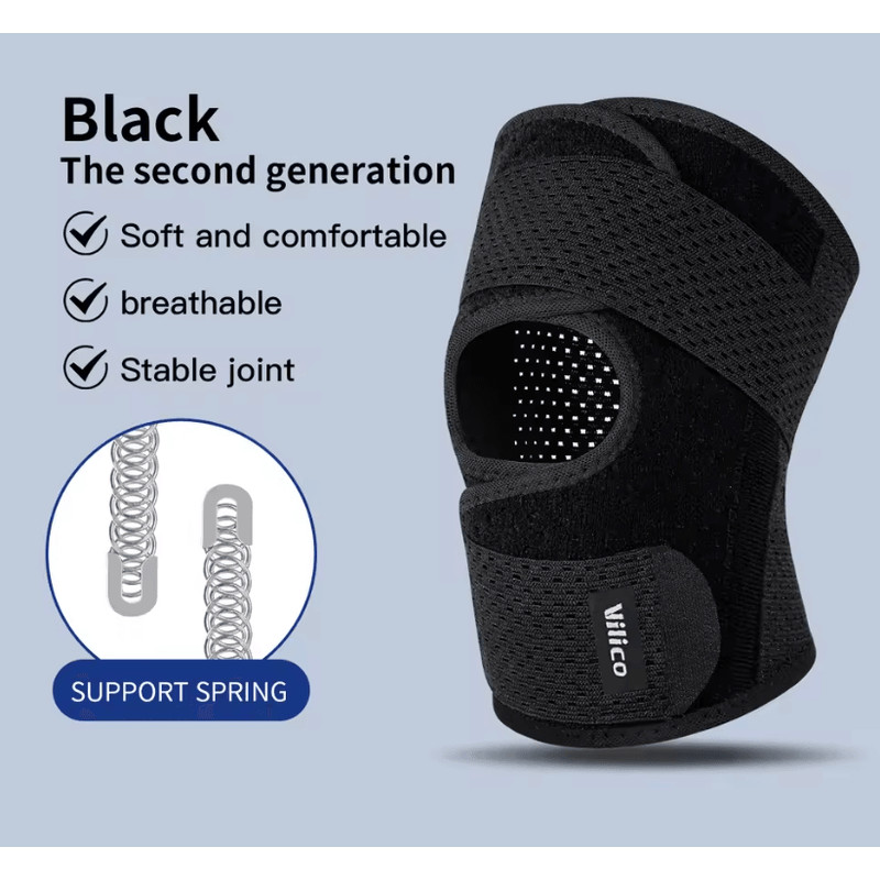 Lightweight Sports Knee Support Sleeves For Running Basketball And Outdoor Training 3