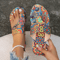 Bohemian Flower Slide Sandals For Women Lightweight Casual Summer Slippers 2