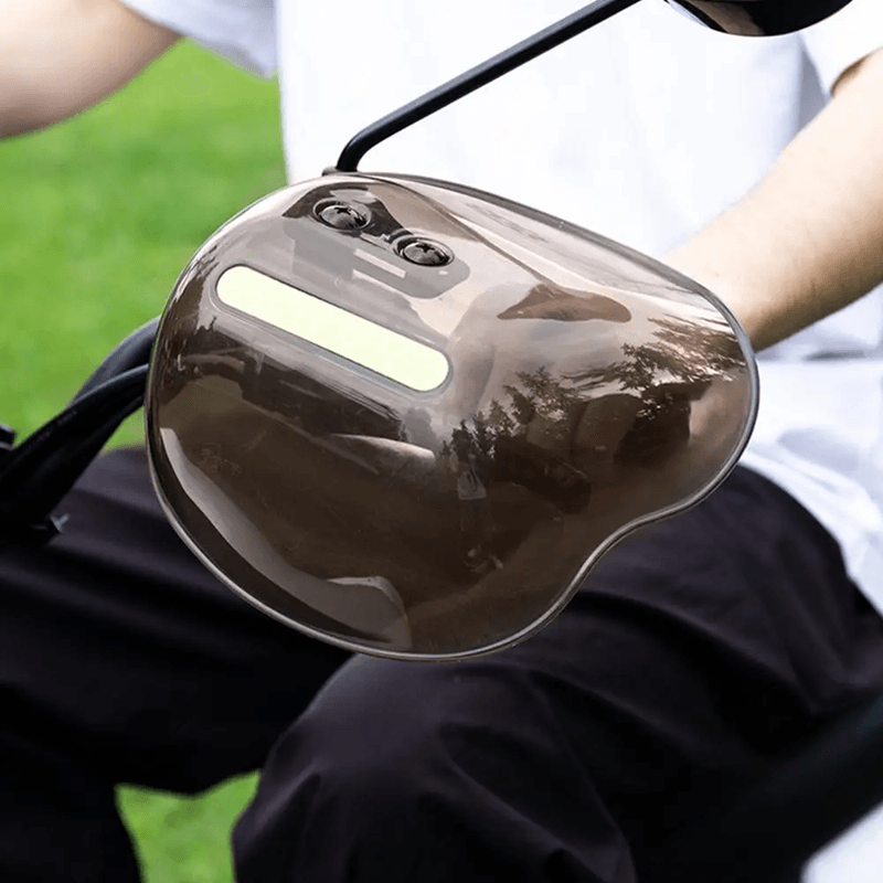 Universal Motorcycle Hand Guard Windproof Shield For Cold Weather And Road Protection 0