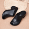 Soft Leather Mid Heel Sandals For Women Comfortable Slip On Summer Shoes 1