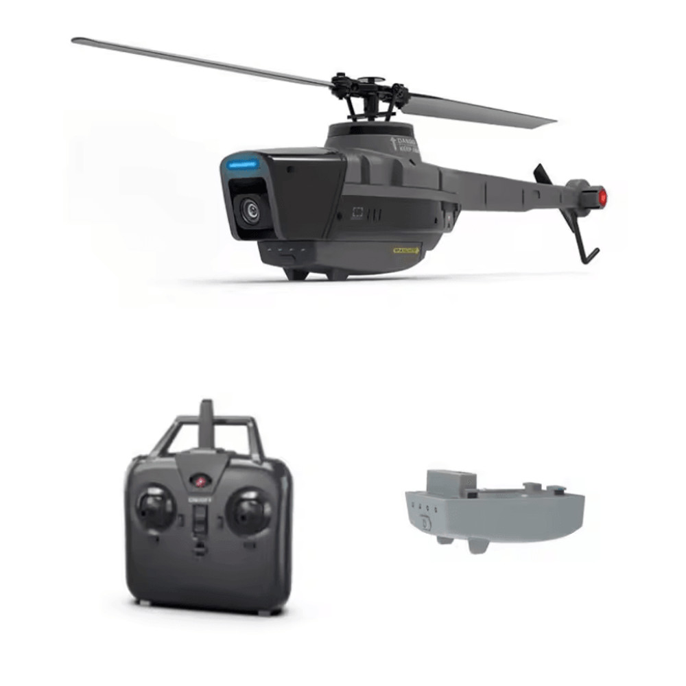 Mini RC Helicopter Drone C128 Four Way Anti Drop Remote Control Toy For Beginners 2
