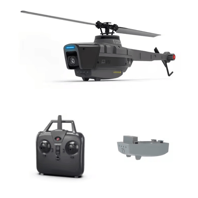 Mini RC Helicopter Drone C128 Four Way Anti Drop Remote Control Toy For Beginners 2