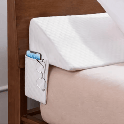 ergonomic bed wedge pillow reading support cushion with removable cover
