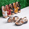 Retro Flower Wedge Platform Orthopedic Sandals Comfortable Peep Toe Shoes 0