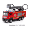 Interactive 1 To 32 Scale Water Spray Fire Truck Toy With Lights Sound And Pull Back 3