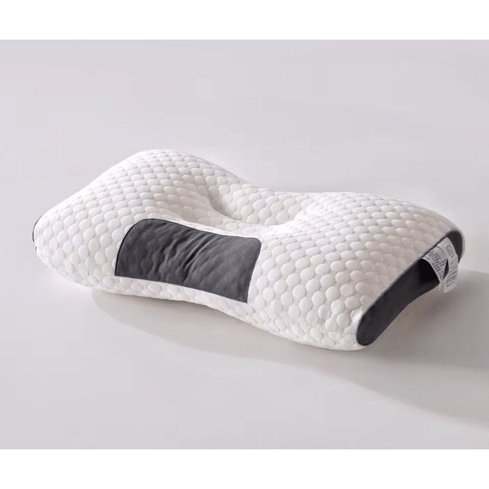 CloudRest Ergonomic Knitted Neck Protection Pillow Breathable Moisture Absorption Sleep Pillow 8