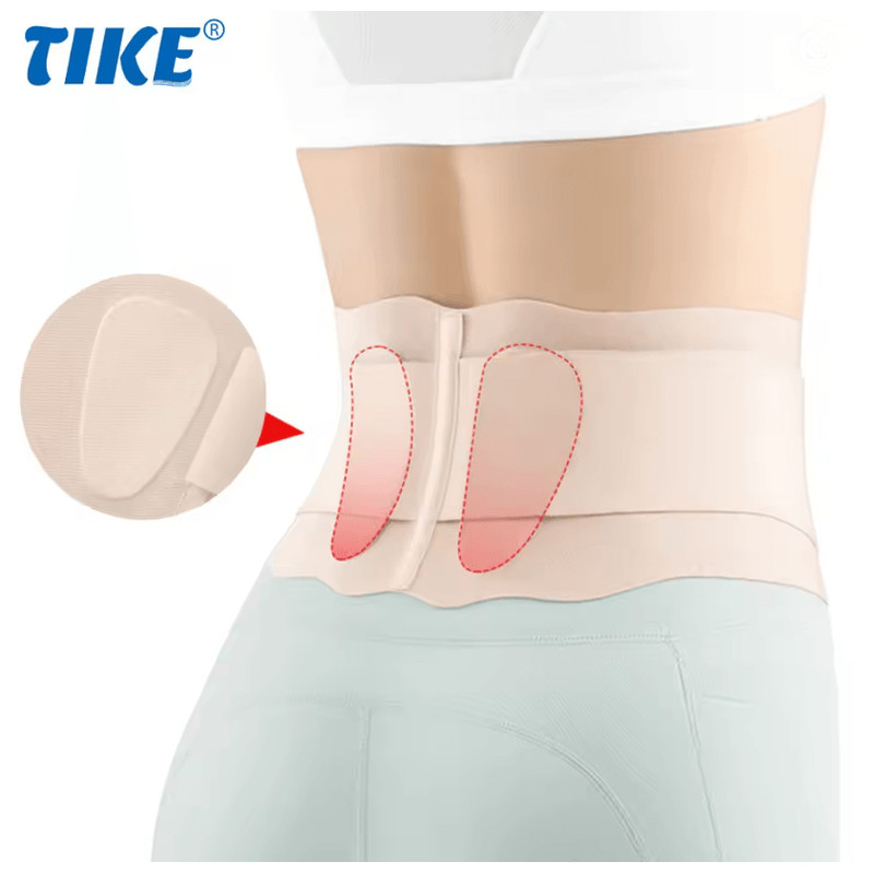 FlexiRelief Thin Waist Support Belt For Lower Back Pain Relief Breathable Lumbar Support Belt 0