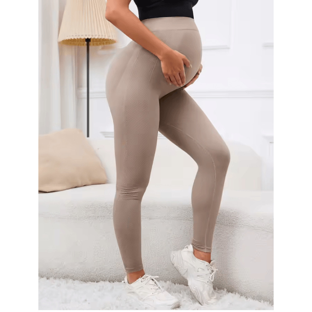 MamaFit High Waist Maternity Leggings With Belly Support For Pregnancy And Postpartum 4