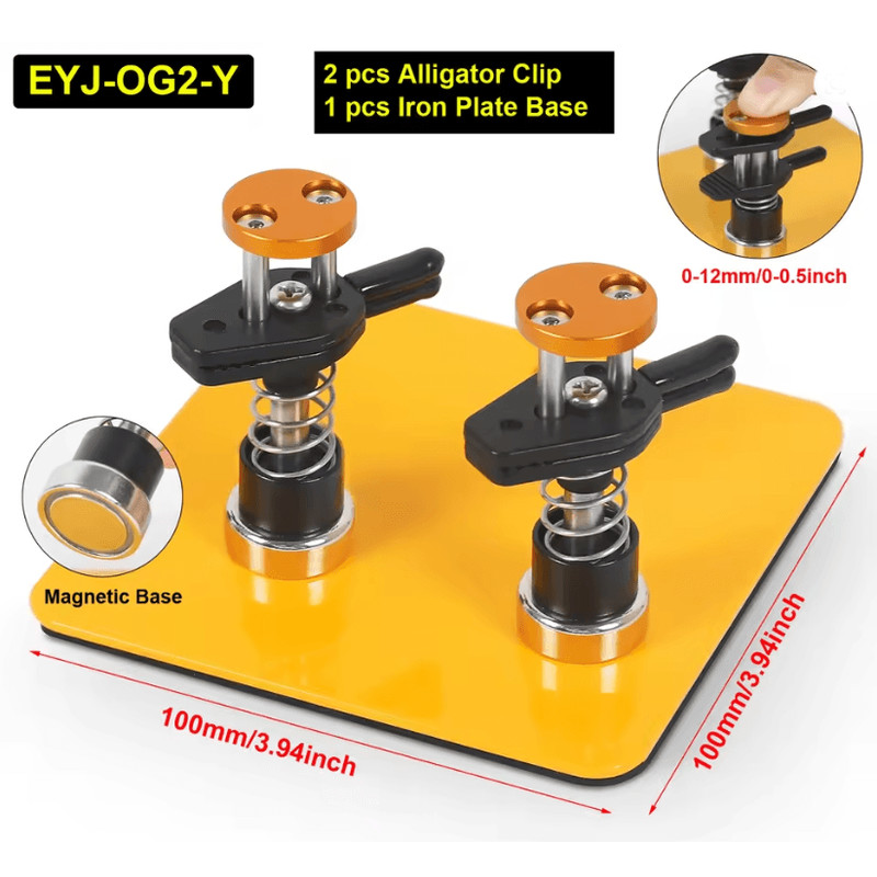 ProSolder Magnetic Helping Hands Soldering Tool With PCB Clip And Wire Holder 3