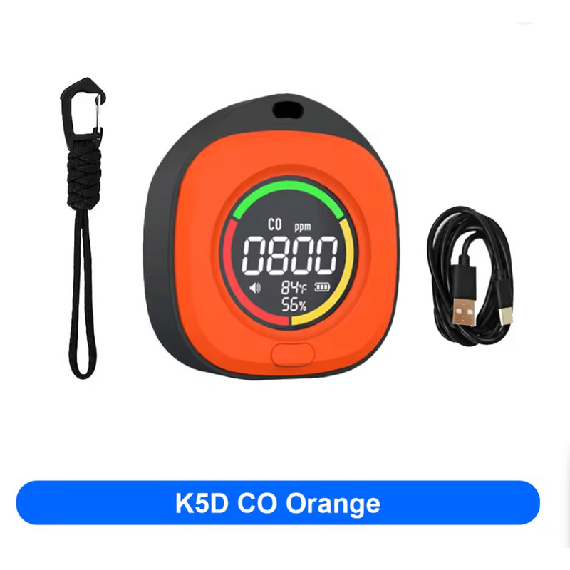 SafeAir 4in1 CO And CO2 Portable Detector Travel Alarm 1