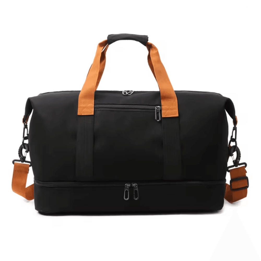 TravelerElite Large Capacity Duffel Bag With Shoe And Wet Dry Separation 5