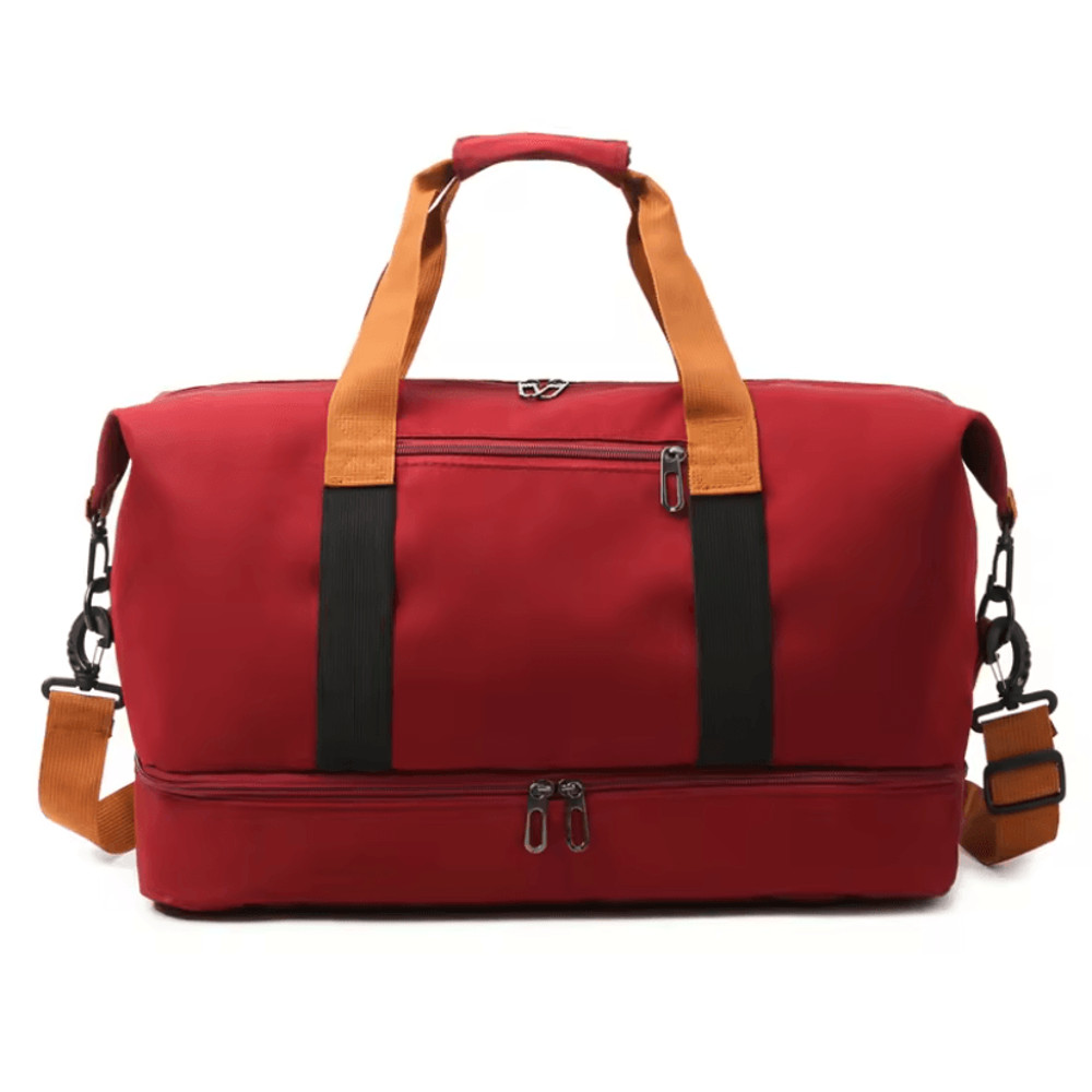 TravelerElite Large Capacity Duffel Bag With Shoe And Wet Dry Separation 7