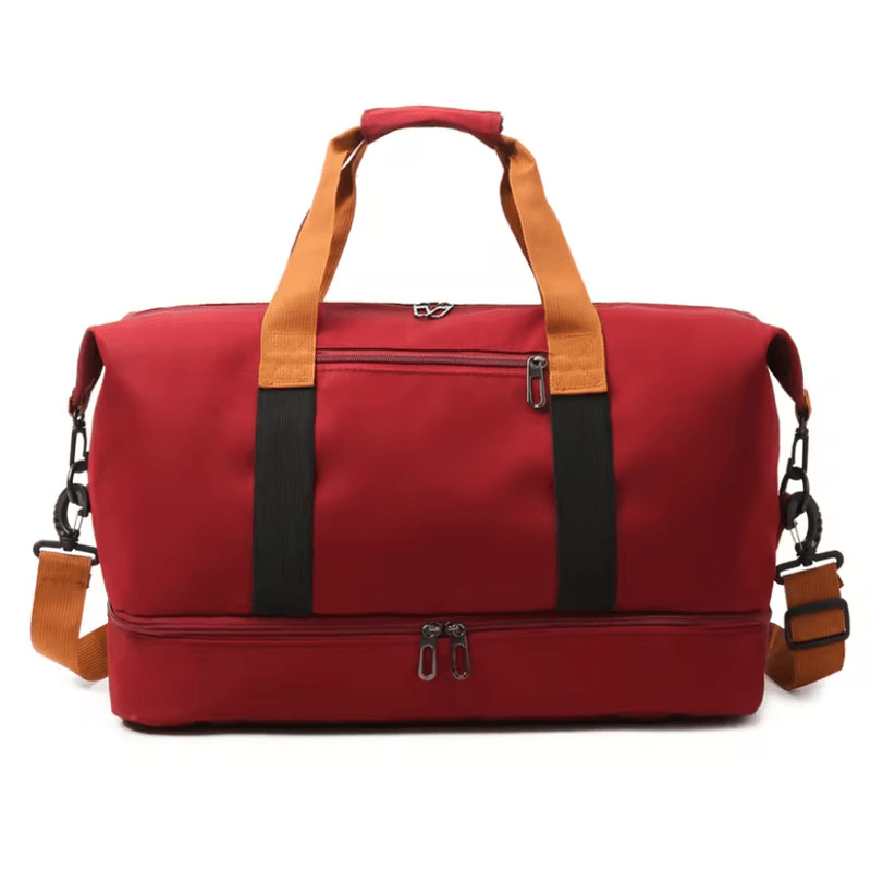 TravelerElite Large Capacity Duffel Bag With Shoe And Wet Dry Separation 7