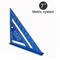 PrecisionCarp 7 Inch Triangle Ruler Speed Square Aluminum Alloy 4