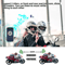 RideTalk BT 53 Motorcycle Intercom Headset For 2 Riders With Music Sharing 1