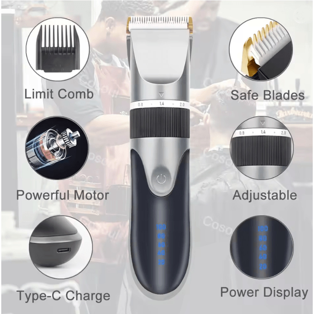 ProCut Cordless Hair Clipper Rechargeable Trimmer For Men Women And Kids 2