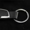 Trendy Leather & Metal Keychain, Fashionable Key Ring for Men & Women, Creative Car Keychain