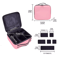 EmbroiLuxe Waterproof Embroidered Makeup Bag Large Capacity Travel Cosmetic Case 5
