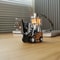 RC Alloy Forklift Toy,Mini Engineering Vehicle with Remote Control,Collectible Construction Model for Kids,Boys gifts