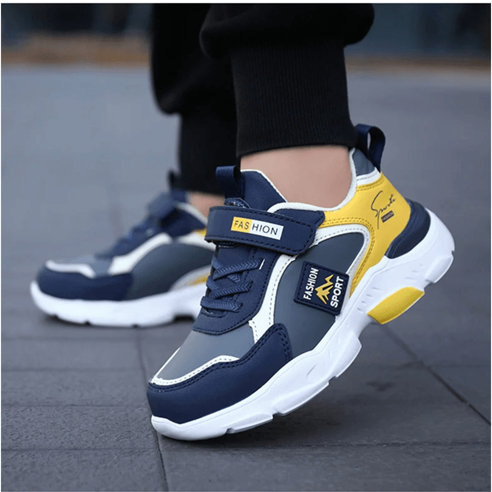 SportEase Breathable Lightweight Sneakers For Boys Kids Running Outdoor Shoes 5