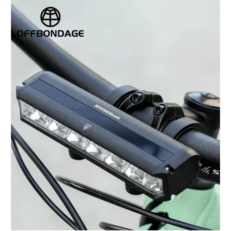 OFFBONDAGE Ultra Bright USB Rechargeable Bicycle Light Waterproof Front Bike Lamp 1