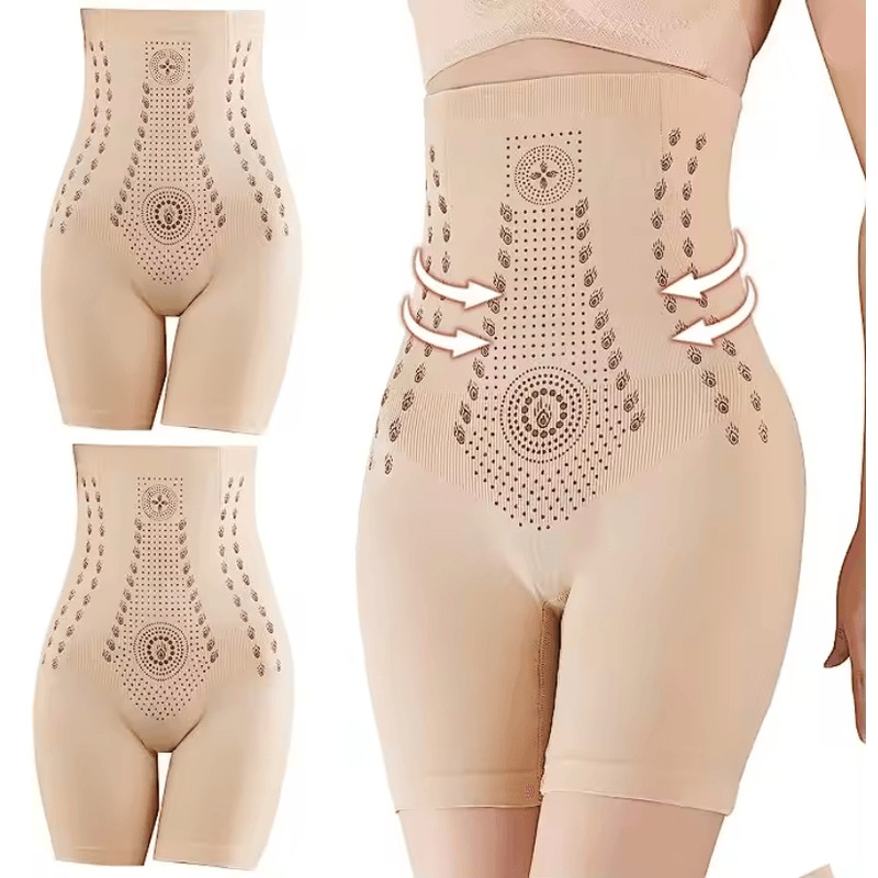 Unique Fiber Restoration Shaper High Waist Tummy Control Shorts 3