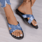 Elegant Square Toe Cross Strap Flat Sandals 8