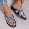 Elegant Square Toe Cross Strap Flat Sandals 8