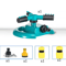 360 Degree Rotating Garden Sprinkler Irrigation Nozzle Set 5