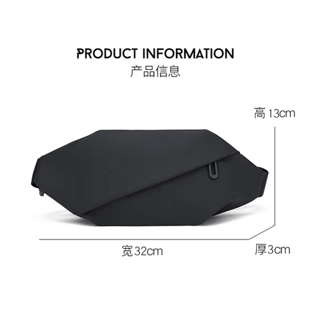 Waterproof Nylon Running Waist Pack For Men 1