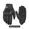 Vintage Leather Motorcycle Gloves Men Touchscreen Retro Style 4