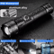 High Power Rechargeable Zoom LED Flashlight For Outdoor Use 2
