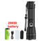 High Power Rechargeable Zoom LED Flashlight For Outdoor Use 5