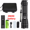 High Power Rechargeable Zoom LED Flashlight For Outdoor Use 7