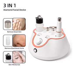salon level diamond microdermabrasion machine for home use facial and deep pore cleaning