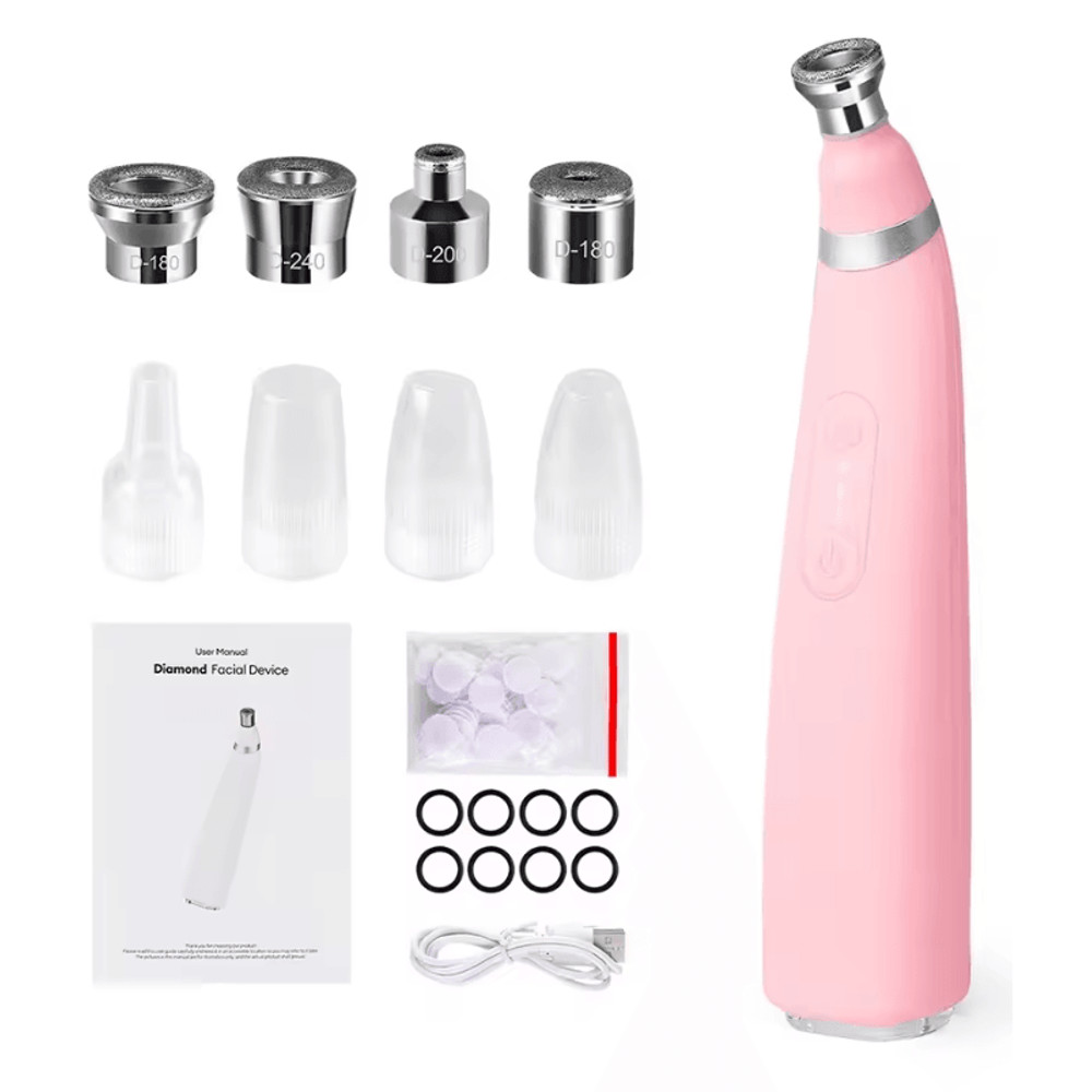 Salon Level Diamond Microdermabrasion Machine For Home Use Facial And Deep Pore Cleaning 3