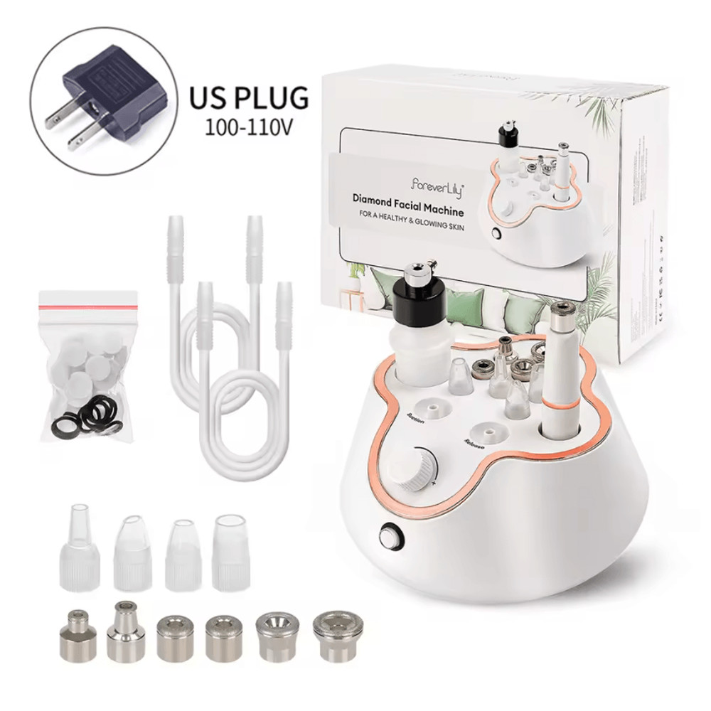Salon Level Diamond Microdermabrasion Machine For Home Use Facial And Deep Pore Cleaning 4