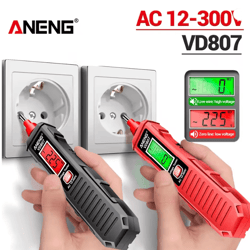 aneng vd807 smart induction voltage tester pen for non contact ac detection