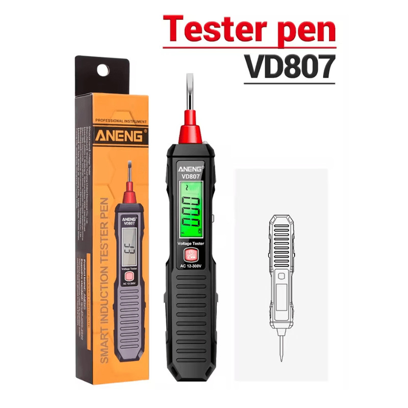 ANENG VD807 Smart Induction Voltage Tester Pen For Non Contact AC Detection 4