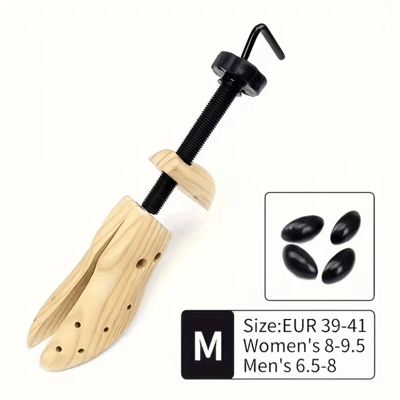 Wooden Shoe Stretcher For Wide Feet And Bunion Relief 3