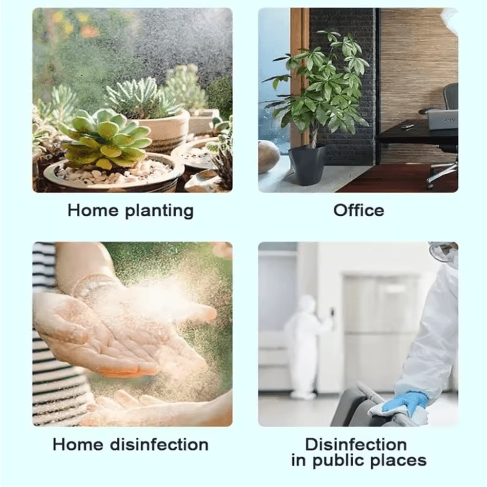 Electric 2L Automatic Watering Sprayer USB Rechargeable Plant Mister 4