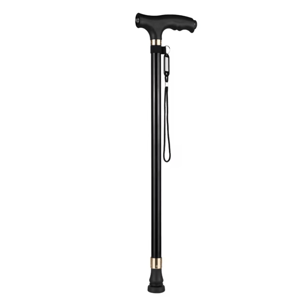 Adjustable Retractable Aluminum Walking Cane With LED Light 4